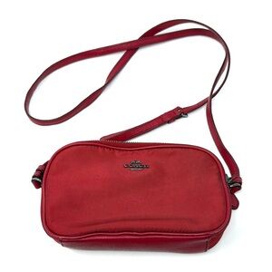 Coach Red Nylon Crossbody
